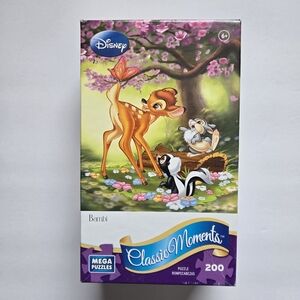 Mega Puzzles Classic Moments Disney Bambi 200 Piece Puzzle